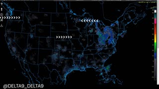 straight line pulses are appearing again today over the states 16.1.25