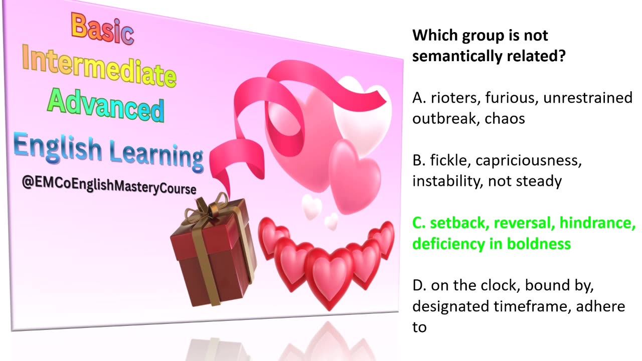 Advanced American English Quiz; Lesson 2; Part 2;