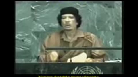 Gaddafi's last speech at the UN general assembly 23/09 - 2009.