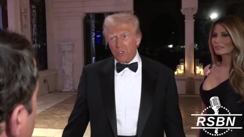 WATCH: President Trump Takes Questions at New Year’s Eve Party at Mar-a-Lago - 12/31/24