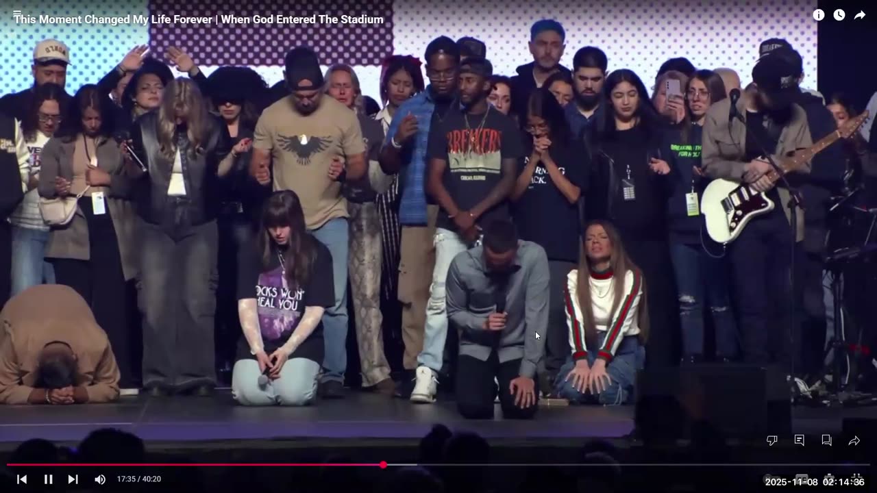 11-8-2025 You DON'T have to BEG for HOLY SPIRIT to show up. BELIEVE in Matthew 18:20.