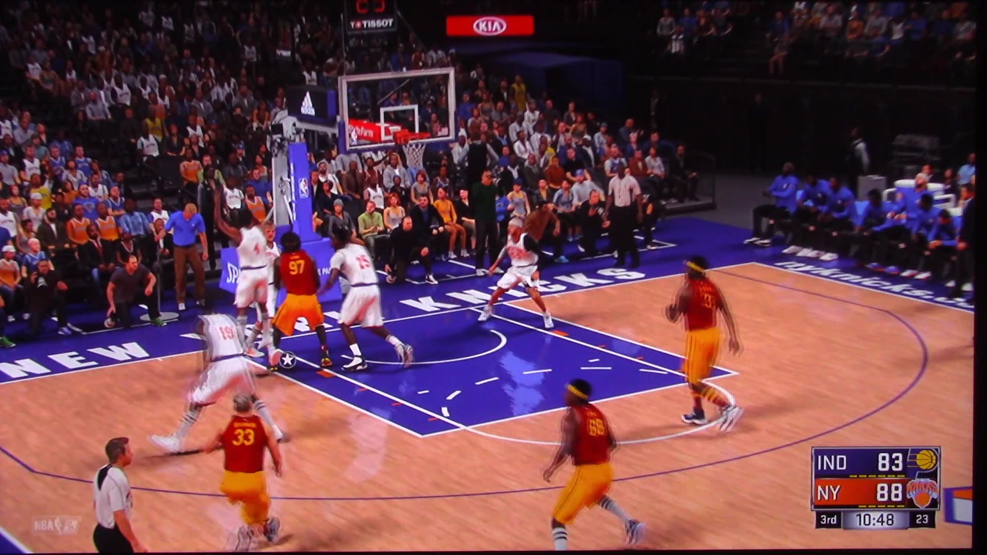 NBA2K: Indiana Pacers vs New York Knicks (Buzzer Beater)