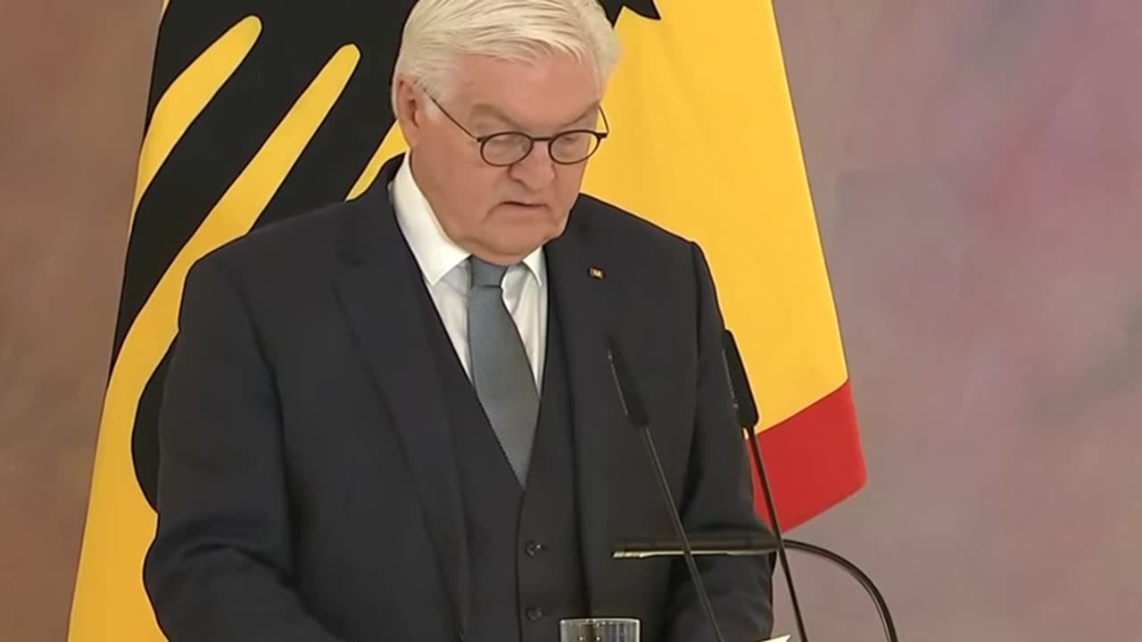 German president Steinmeier (SPD) on the upcoming election: "External influence is a danger to