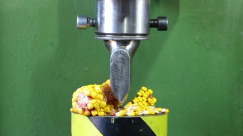 Hydraulic Press Vs Corn
