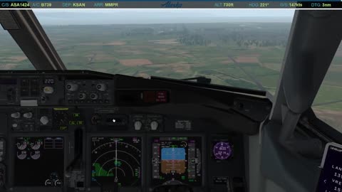 Landing in Puerto Vallarta (MMPR)