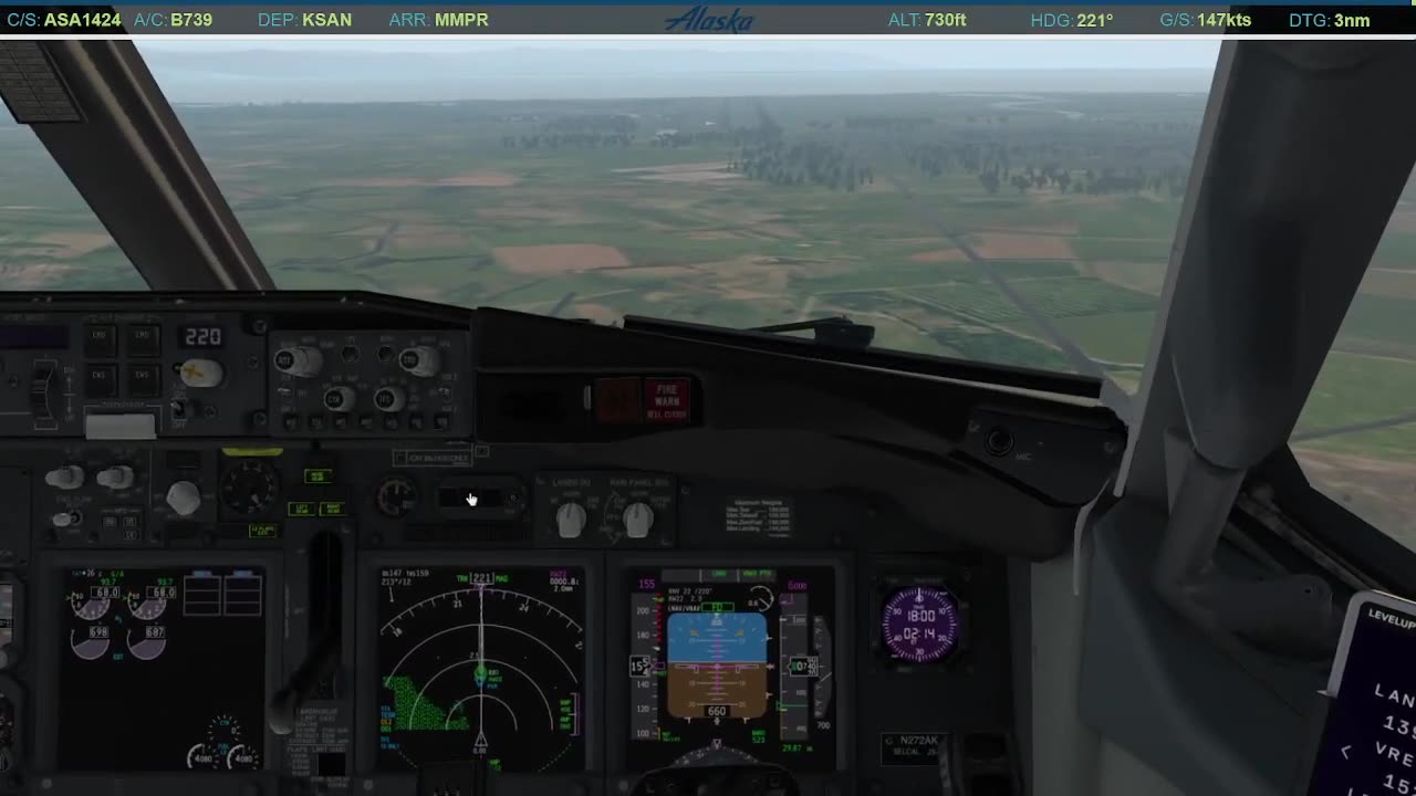 Landing in Puerto Vallarta (MMPR)