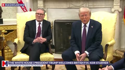 The White House | President Trump welcomes British P.M. Keir Starmer (Feb 27, 2025) [LIVE]