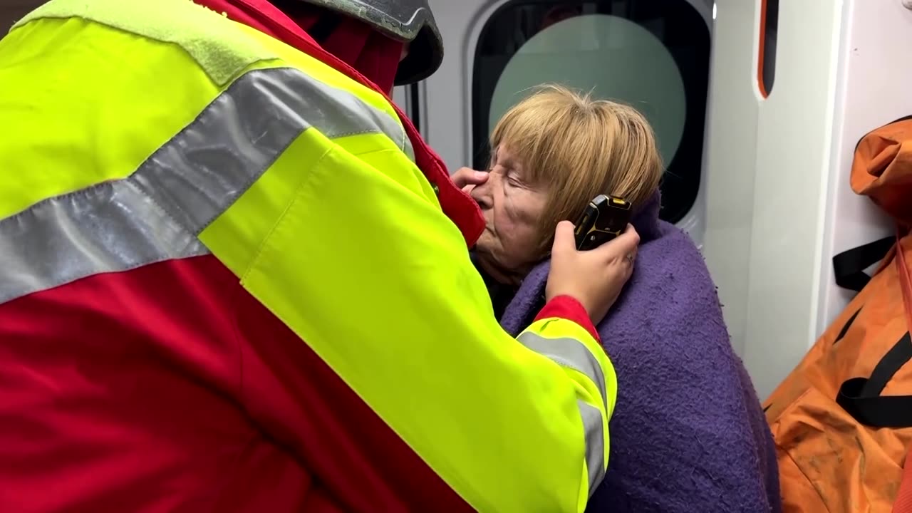 Russian air attack injures six, sparks fires in Kharkiv, Ukraine says