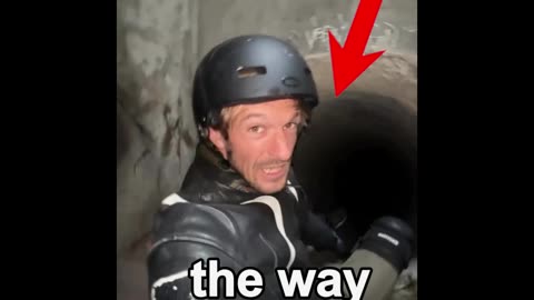 This man found a massive underground hole