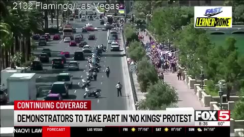 No Kings’ protests planned throughout Las Vegas Valley, police prepare