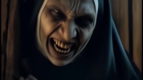 😱👻 Don't Miss the Surprise at the End 👻 Horrible Nun . . #nunhorror #val... | TheHauntingHour