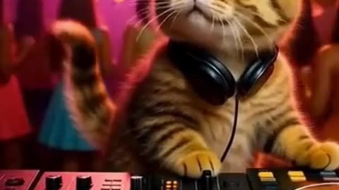 Kitten DJ Drops the CUTEST Beats