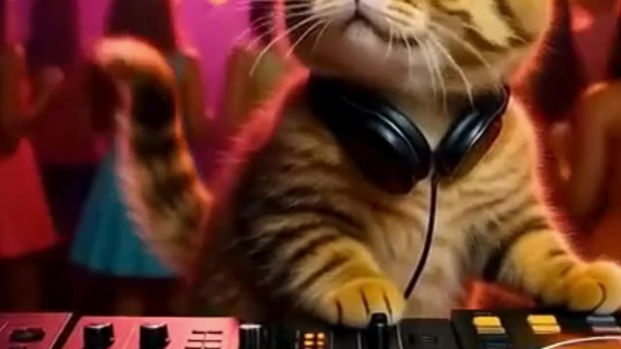Kitten DJ Drops the CUTEST Beats