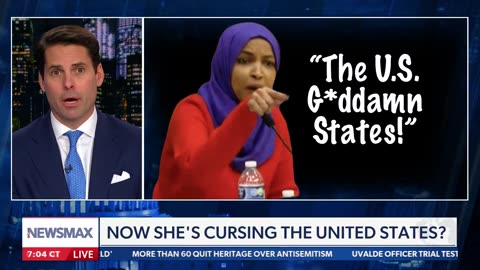 A self proclaimed Somalian refugee (now a millionaire) serves in Congress curses the USA