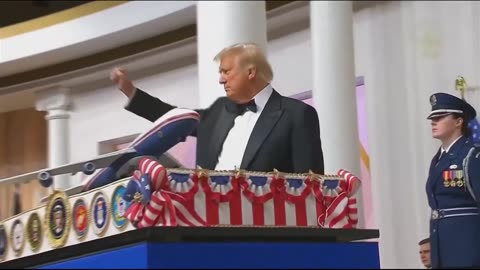 Trump dancing