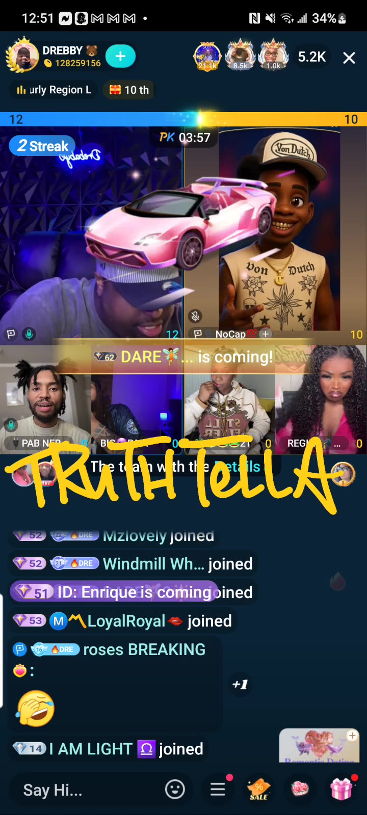 DREBABY 3RD SHIFT TEAM PK PT. 2