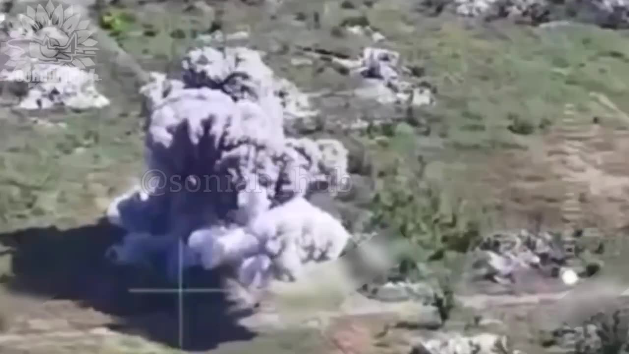 🇺🇦✈️💣 Ukrainian MiG-29 destroyed the occupiers’ infantry with an AASM-250 HAMMER bomb,