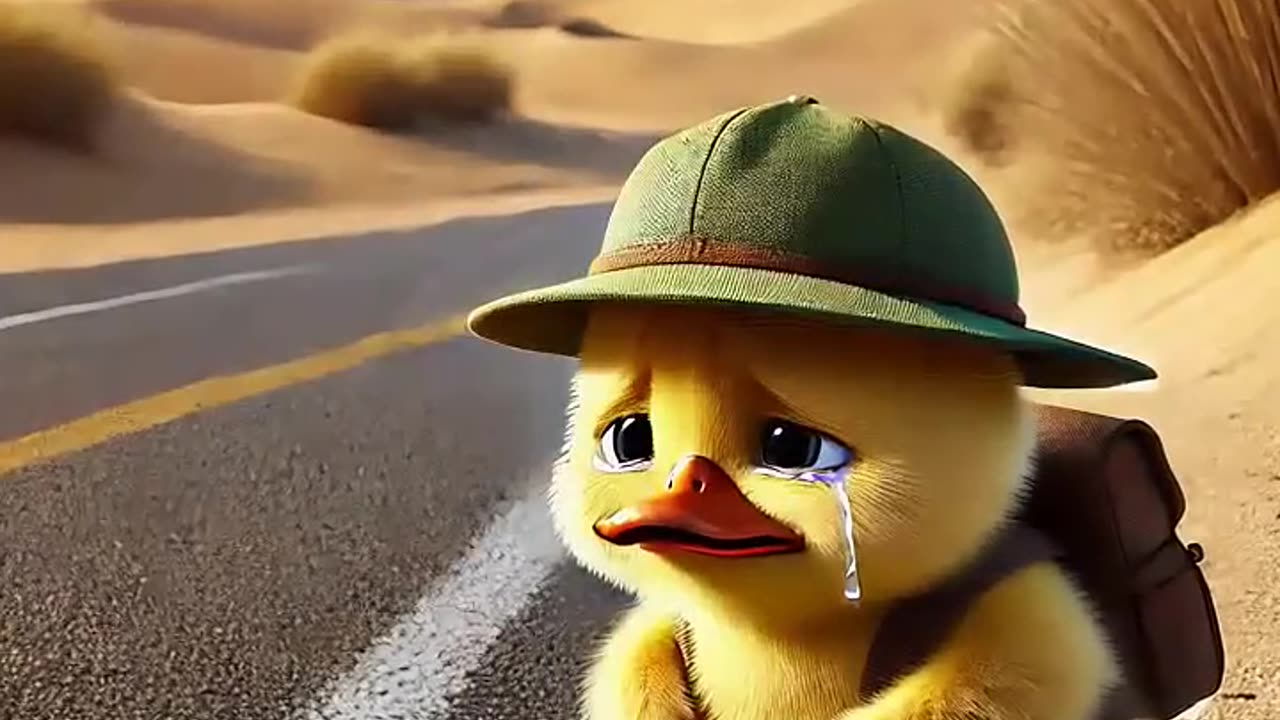 Poor duckling