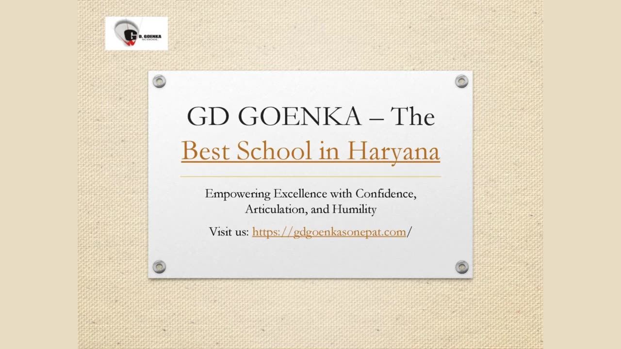 GD GOENKA – The Best School in Haryana