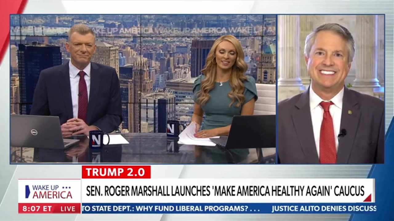 Sen. Roger Marshall on Wake Up America: Momentum Behind President Trump