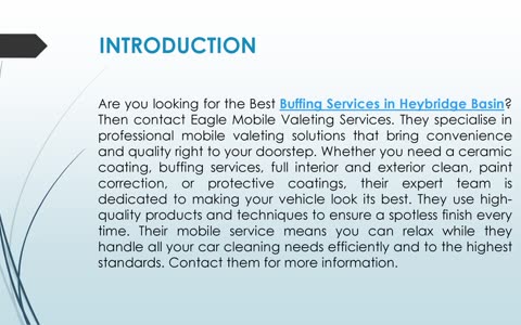 Best Buffing Services in Heybridge Basin