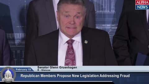 LIVE: Senate Republicans to unveil new proposals to combat fraud in Minnesota