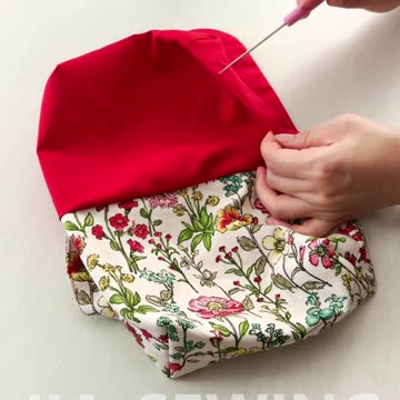 Easiest Bag to Sew👜🌼✨ | DIY | Quick Sewing Tips No.316