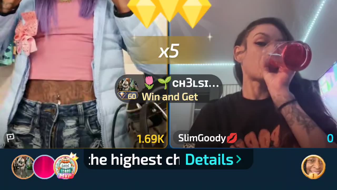 FLAWLESS SISTERS LINES EACH OTHER WHILE THEY GOT BIGO RING'N W/ DEY NAMES.