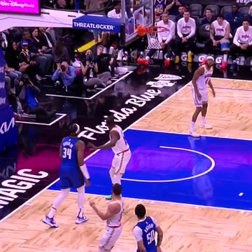 Orlando Magic - Cole Anthony beats the shot clock with the three 🔥