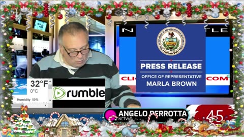 NCTV45 NEWSWATCH MORNING FRI DEC 26 2025 WITH ANGELO PERROTTA