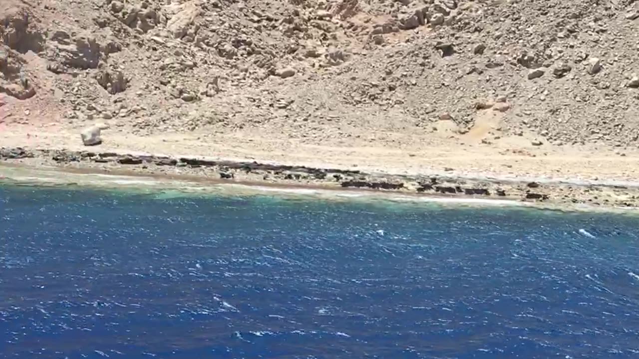 Gulf of Aqaba Coast in a Blackhawk