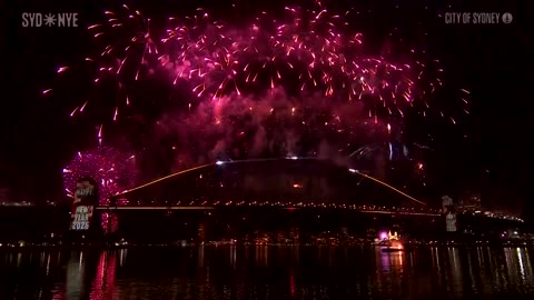 Australia welcomes 2026 with Sydney New Year's Eve fireworks
