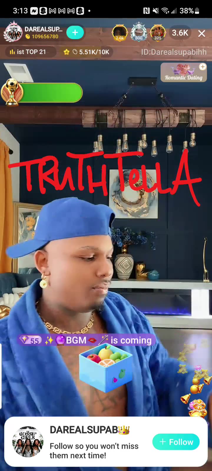 DAREALSUPABIHH GOING OFF READING PYT & OTHERS FOR STRAIGHT FILTH