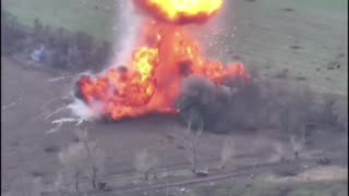Absolutely Insane Detonation of a Russian APC Loaded with Shells