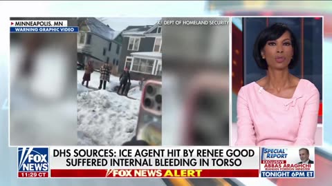 The Minneapolis ICE agent rammed by Renee Good's vehicle suffered INTERNAL BLEEDING