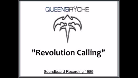Queensryche - Revolution Calling (Live in Tokyo, Japan May 7, 1989) Soundboard