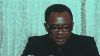 Mobutu Sese Seko Denying The Zairean Army Involved In The Massacre Of School Children | August 1979