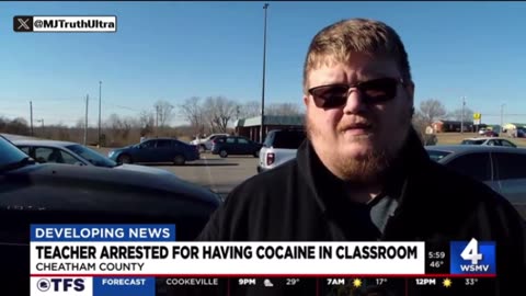 📍Ashland City, Tennessee - Middle School Teacher Arrested after Cocaine found in her Classroom