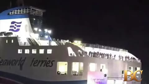 All 267 passengers and crew rescued after South Korean ferry runs aground