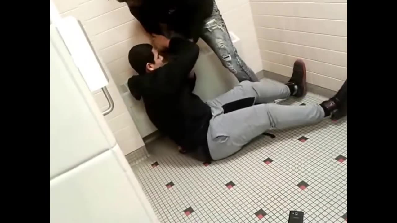 Terrible Corny Bathroom Fight!