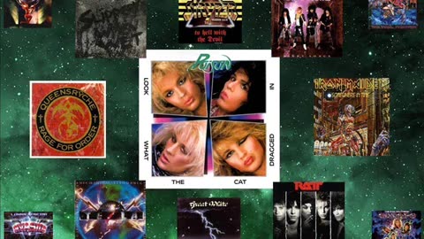 Hard Rock Playlist ( The Year Of 1986 )
