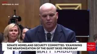 Matt Taibbi, Tulsi Gabbard was put on terrorist watch program