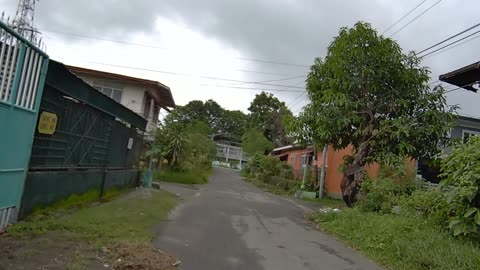San Jose Street corner Diaz Street in San Antonio, Zambales, Philippines