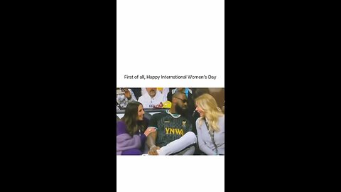 First of all, Happy International Women's Day