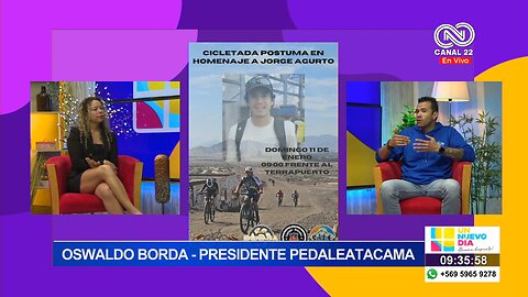 Oswaldo Borda Presidente PedaleAtacama