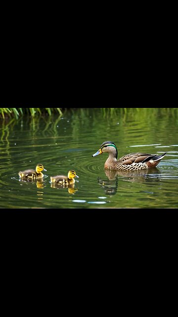 MOTHER In, Ducklings Suddenly APPEAR Out of Nowhere? 🦆🌟🐥🌈