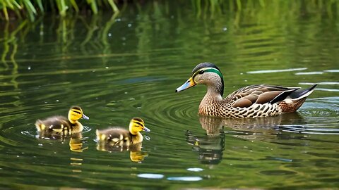 MOTHER In, Ducklings Suddenly APPEAR Out of Nowhere? 🦆🌟🐥🌈