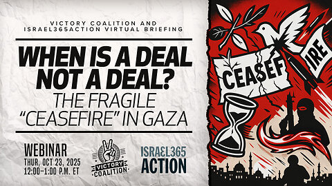 VC Briefing | When is a Deal Not a Deal? The Fragile “Ceasefire” In Gaza