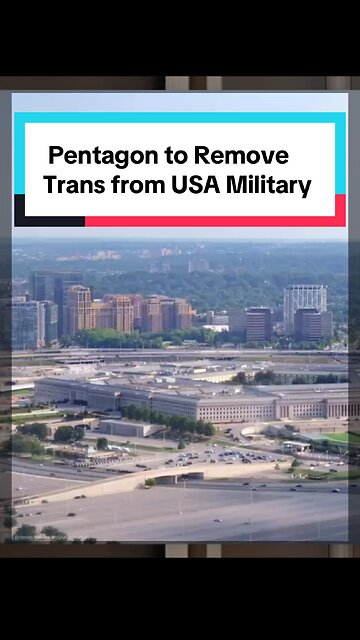 Pentagon to Remove Trans from Military