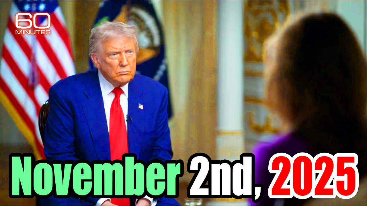 🔴LIVE: NEW Trump Interview with 60 Minutes (That show that edited Kamala's interview) 🟠⚪🟣
